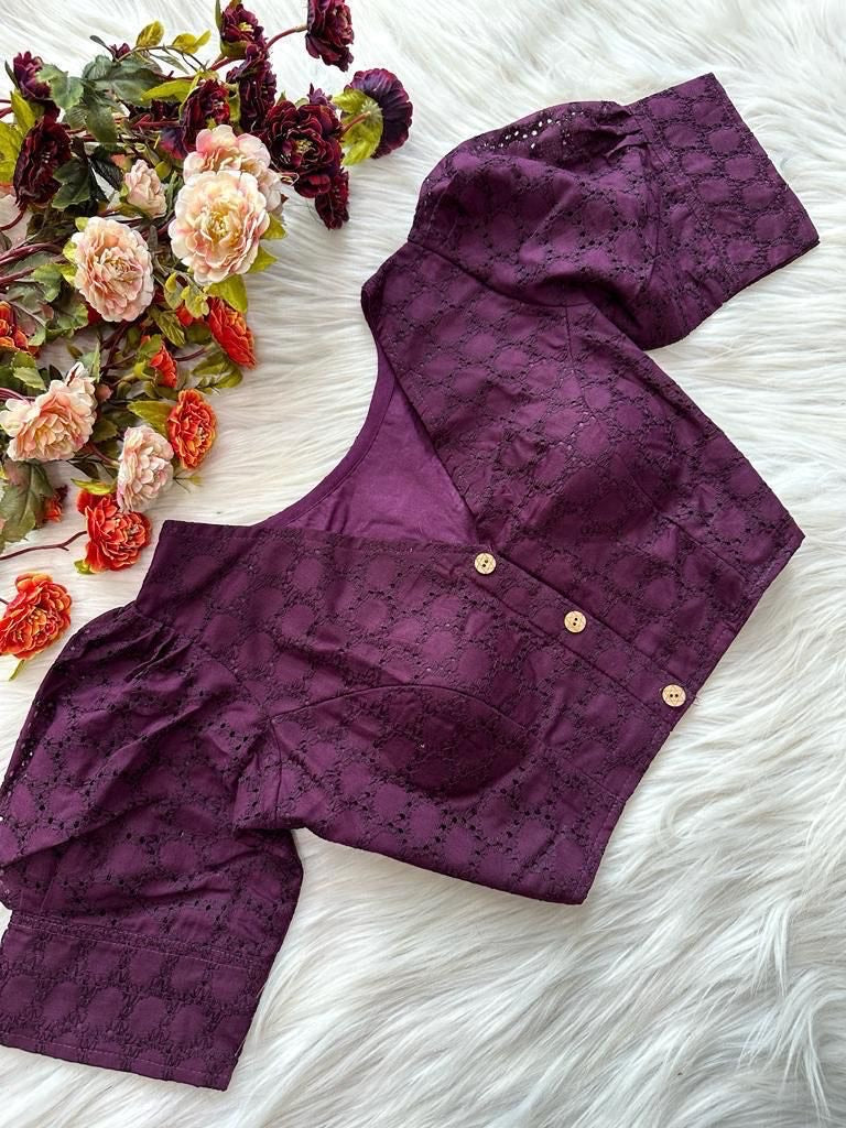 Cotton Charm Puff Blouse