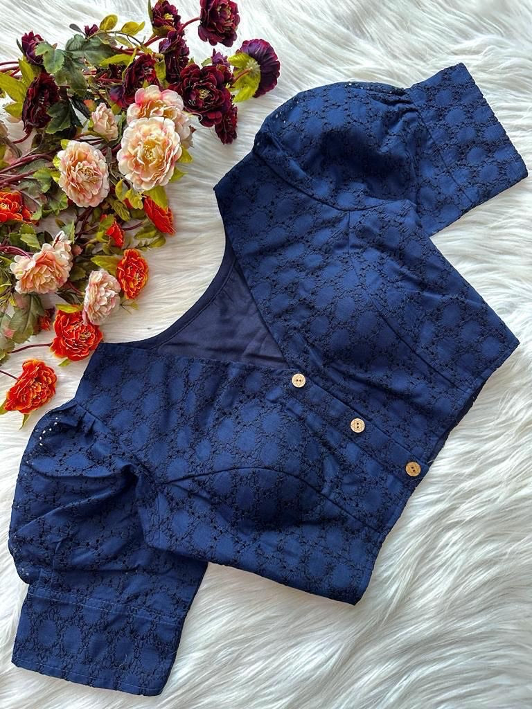 Cotton Charm Puff Blouse