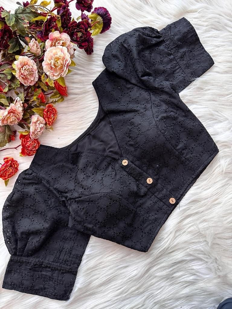 Cotton Charm Puff Blouse