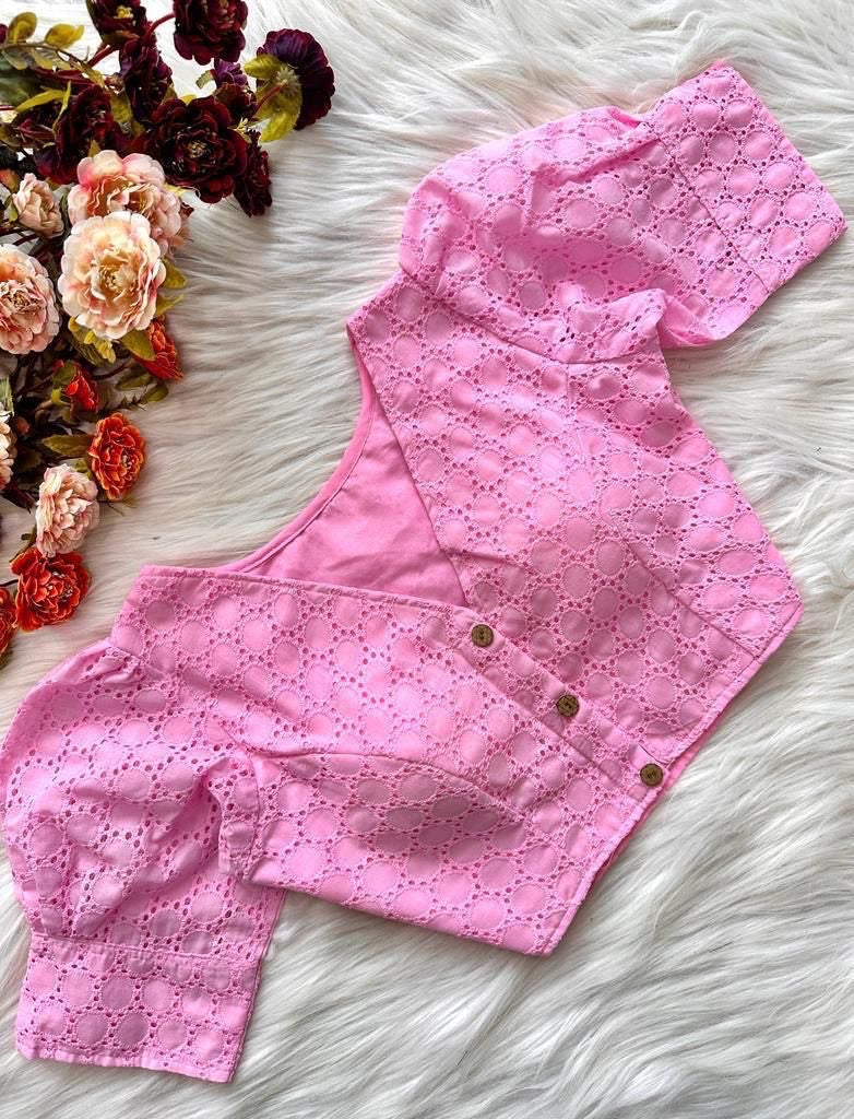 Cotton Charm Puff Blouse