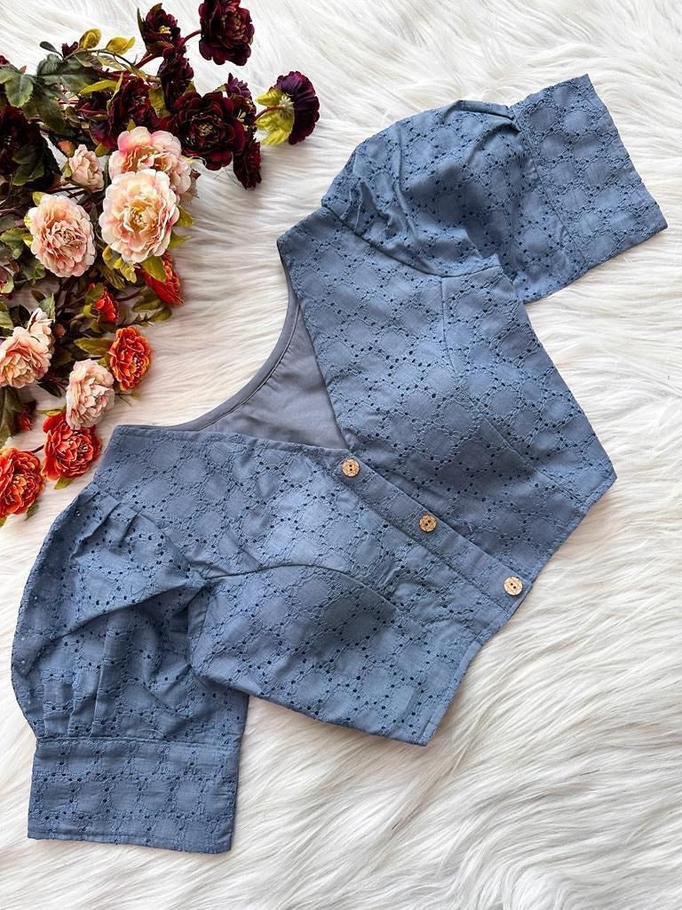 Cotton Charm Puff Blouse